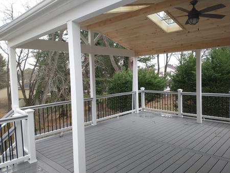 Embrace the Outdoors This Spring with a Stunning Covered Patio or deck from Romano Carpentry in Baltimore!